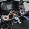 Tappi forcelle e dado Melotti Racing per piastra di sterzo Aprilia RS125